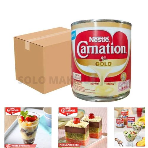Nestle Carnation Gold Kental Manis 365gram | Susu Kental Manis Carnation / Susu kental Manis/ Susu