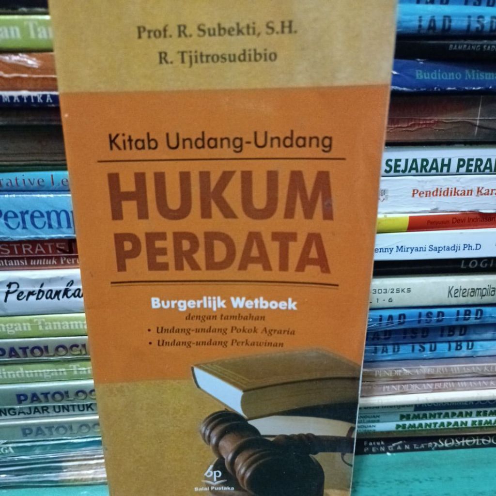 KITAB UNDANG-UNDANG HUKUM PERDATA
