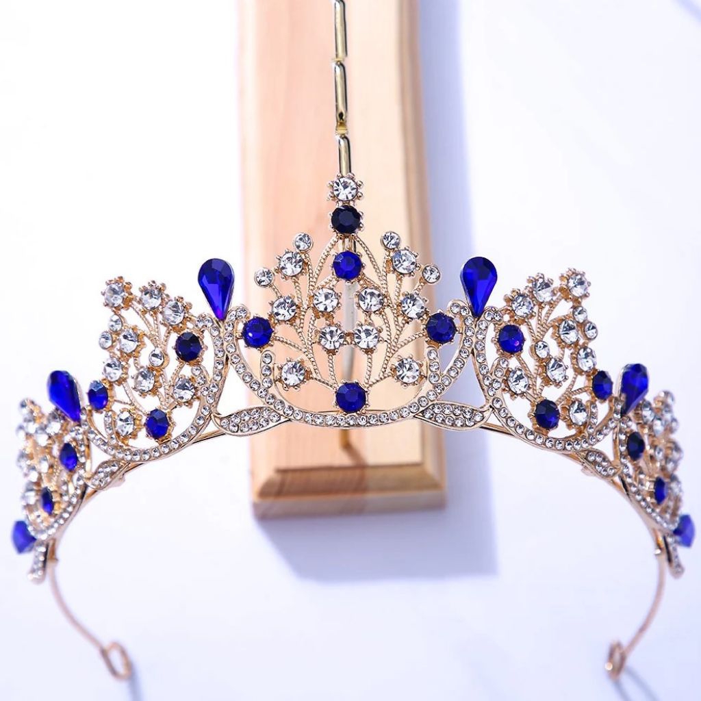 Mahkota Akasia Crown Besi Monel Mahkota Pengantin Hiasan Mahkota Rambut Headpiece Hijab Mahkota Karn