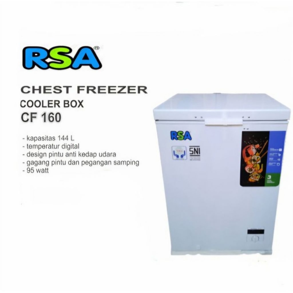 Chest Freezer 144 Liter RSA CF-160