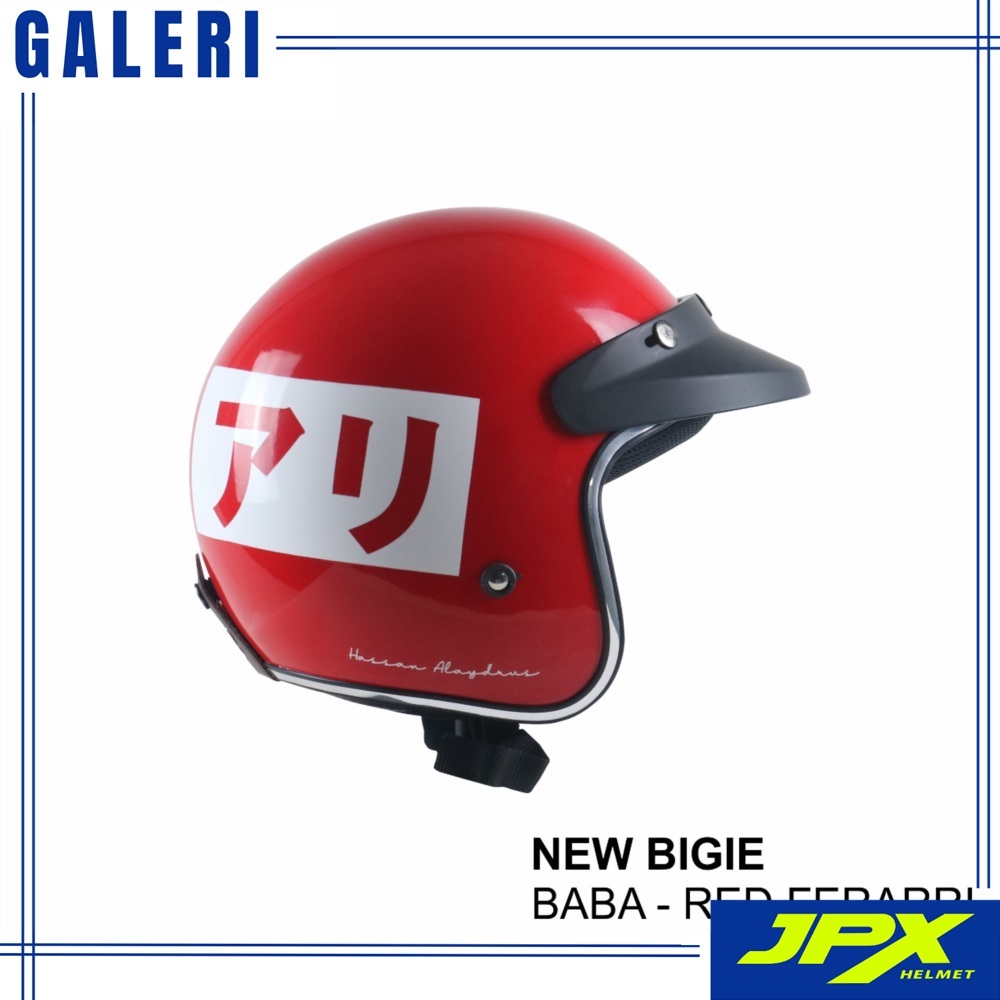 (Gratis Visor) - Helm Bogo - Helm JPX RETRO NEW BIGIE - BABA