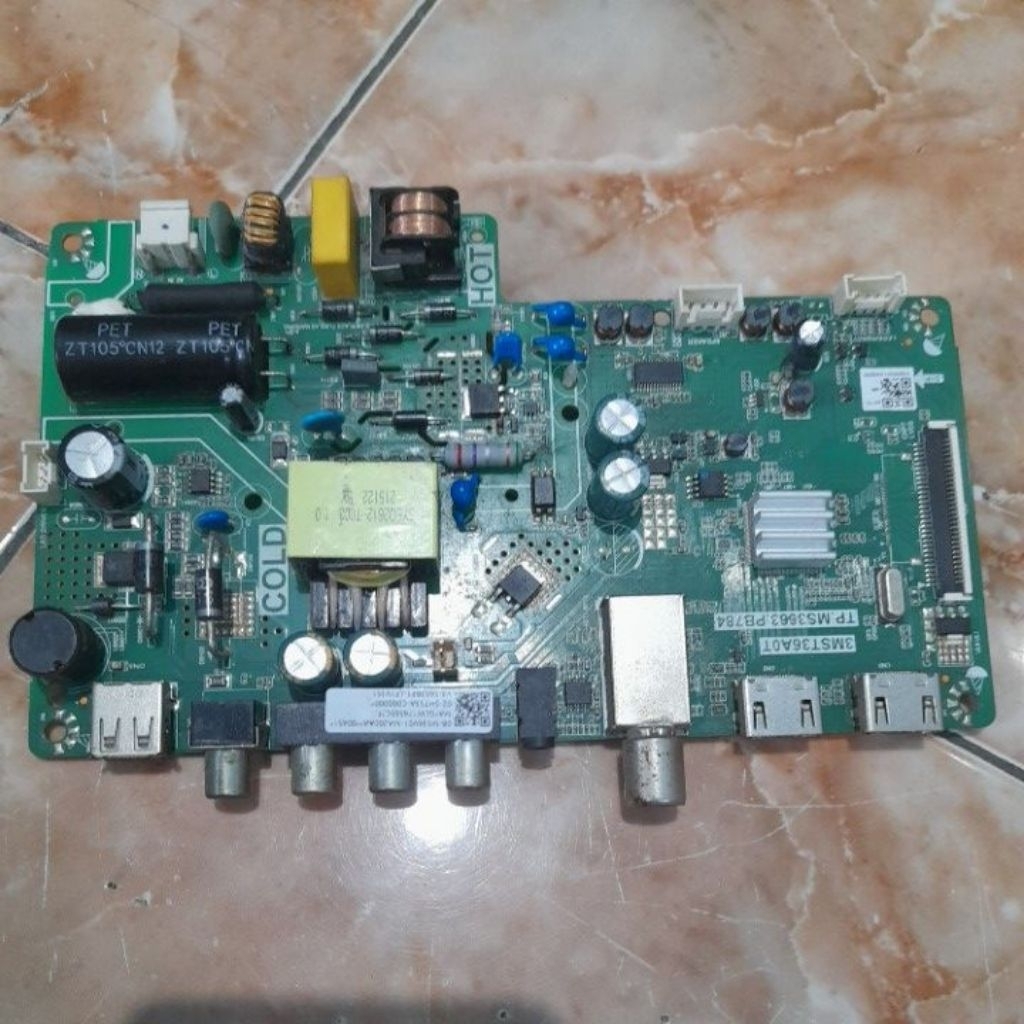 Mainbord tv led TCL 32D3000B Digital tv