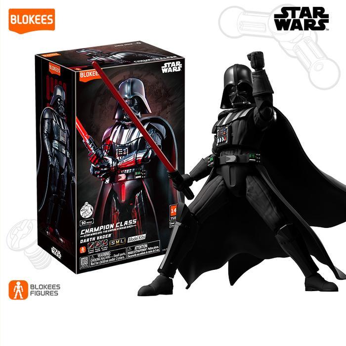 BLOKEES Star Wars EPV: The Empire Strikes Back CC01 Series Darth Vader 15CM Mainan Action Figures