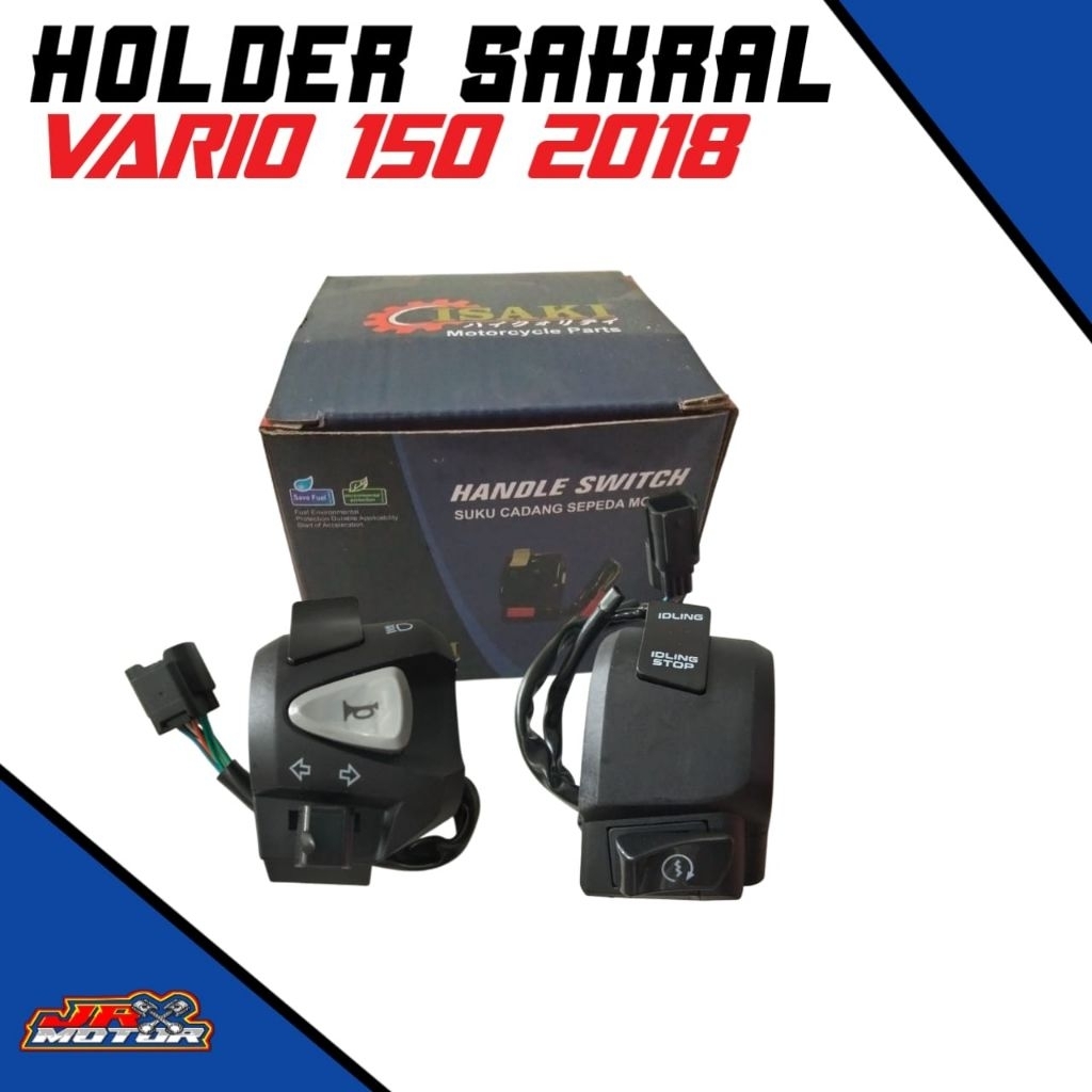 SAKRAL HOLDER KANAN KIRI HONDA VARIO 150 2018 VARIO 125 NEW