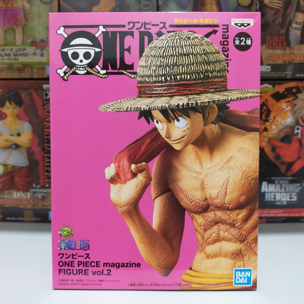 Banpresto One Piece Magazine Vol.2 Figure Monkey. D. Luffy