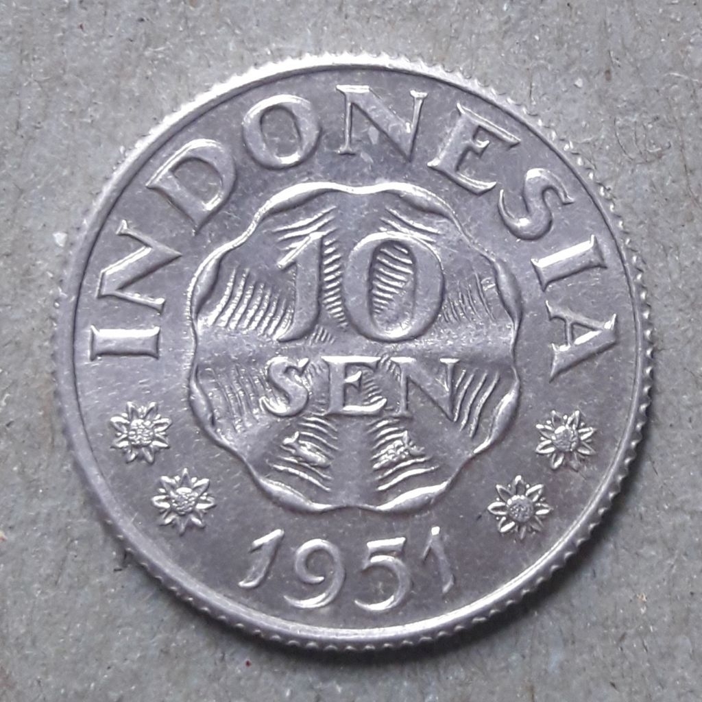 koin 10sen indonesia