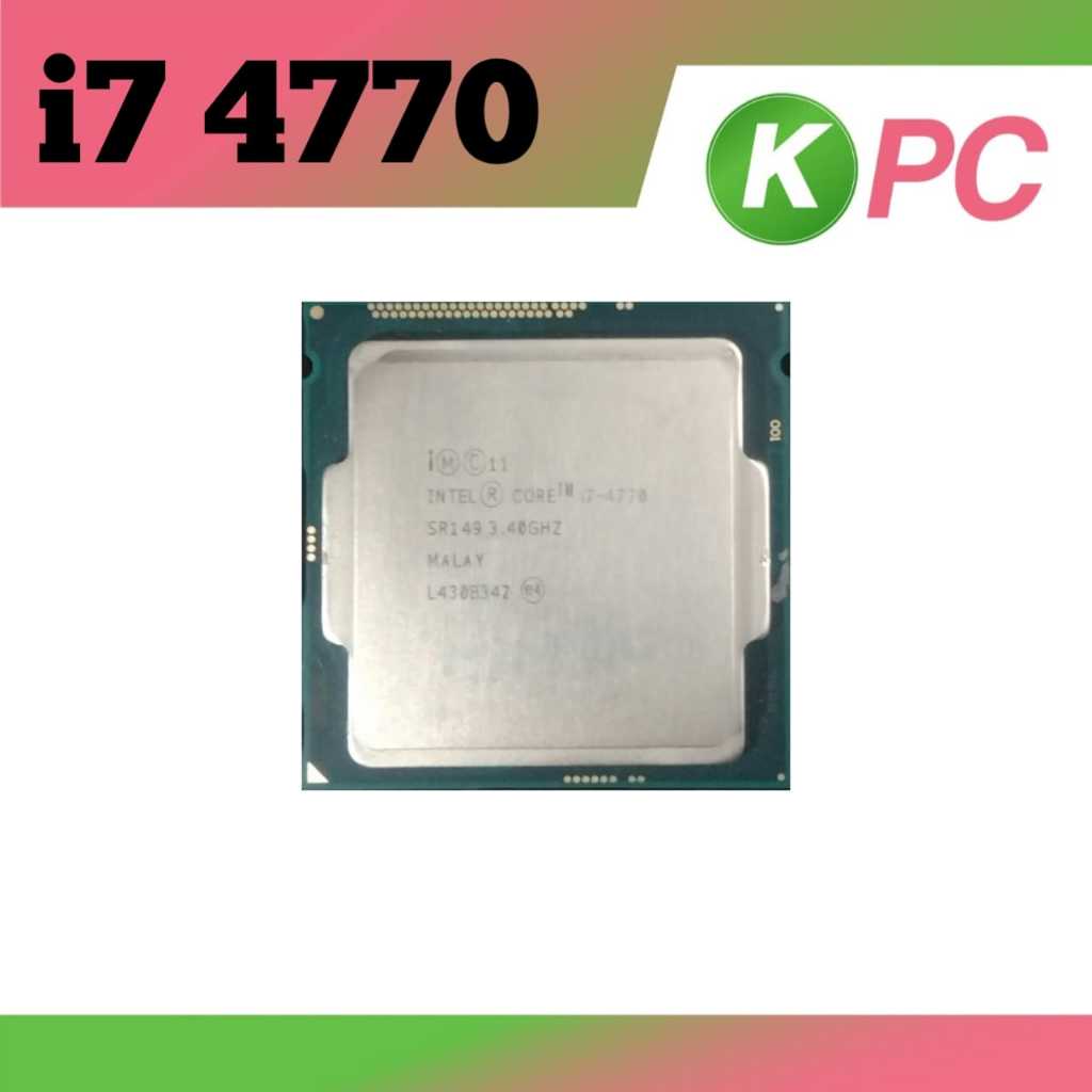 processor intel core i7 4770 / i7 4770k lga 1150 tray