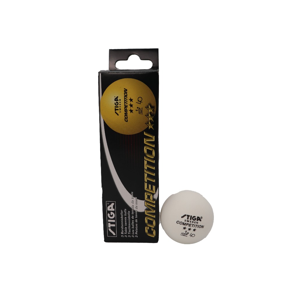 Bola Ping Pong  STIGA / Tenis Meja STIGA Competition Original