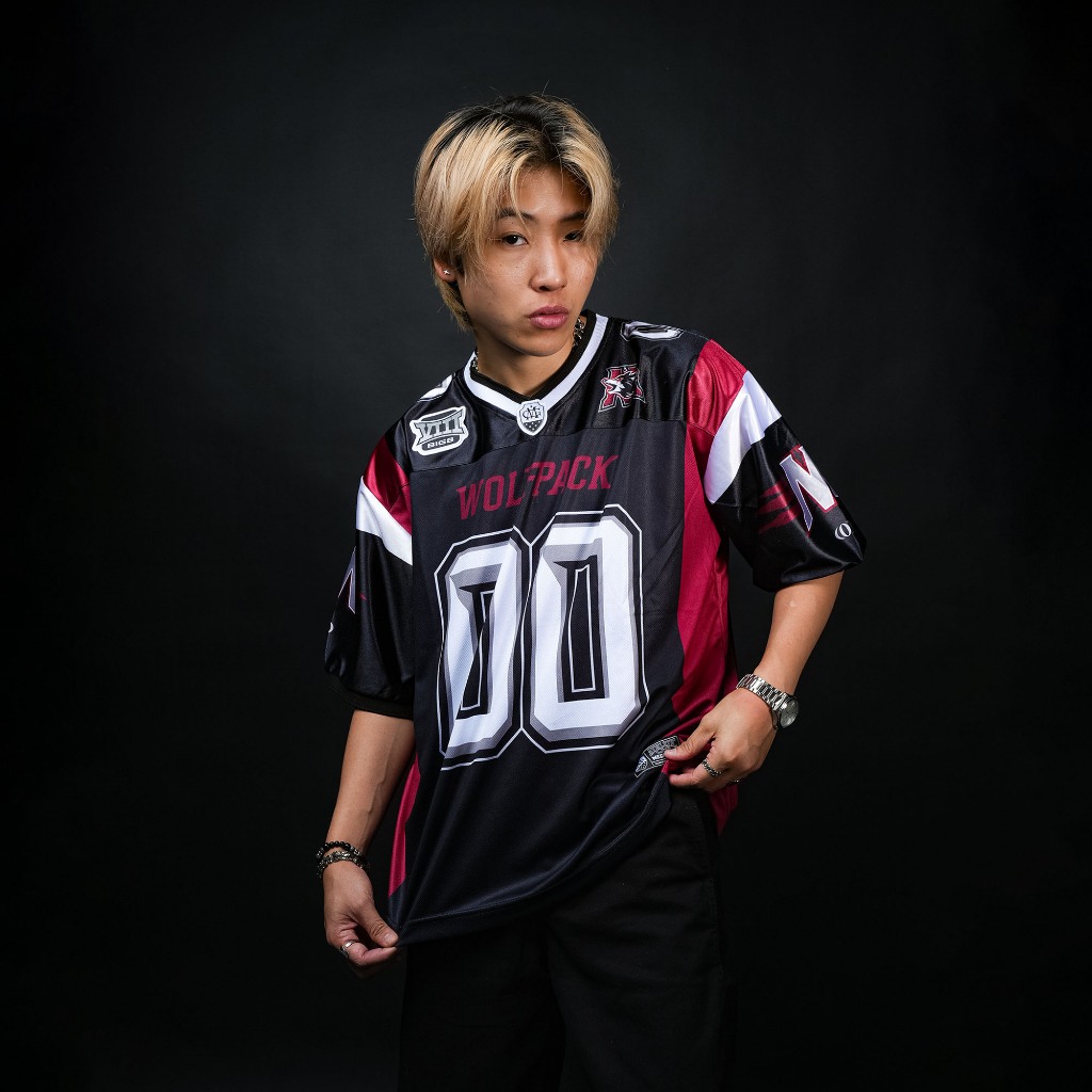 Meganeco NFL Jersey Premium - WOLFPACK American Football MFL Team Oversized