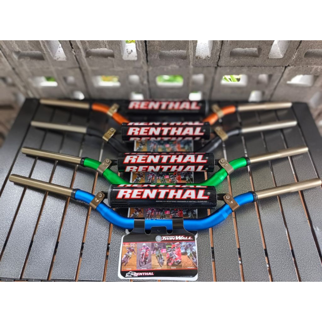 stang Renthal Twinwall 997 medium stang motor trail adventure Enduro cross untuk performa terbaik