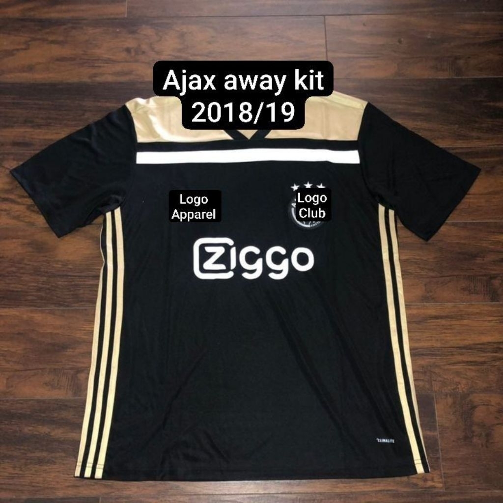 JERSEY AJAXX AMSTERDAMM Away 2018 JERSEY REPLICA DRYFIT BRAZIL