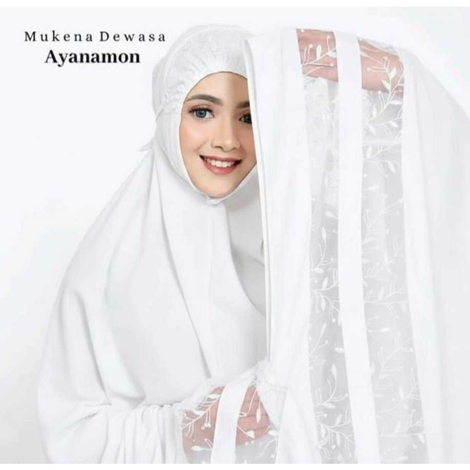 Fashion Muslimah - Mukena Hasanah Wanita Katun Mikro