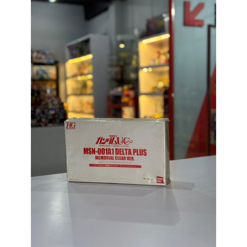 (PREMIUM BANDAI) HG 1/144 MSN-001A1 DELTA PLUS MEMORIAL CLEAR VER