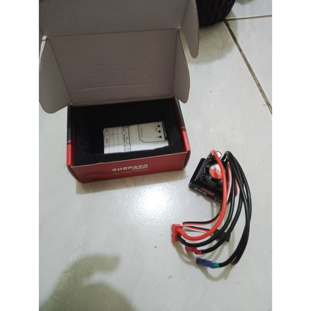 part rc ESC brushless sensored surpass hobby 60A