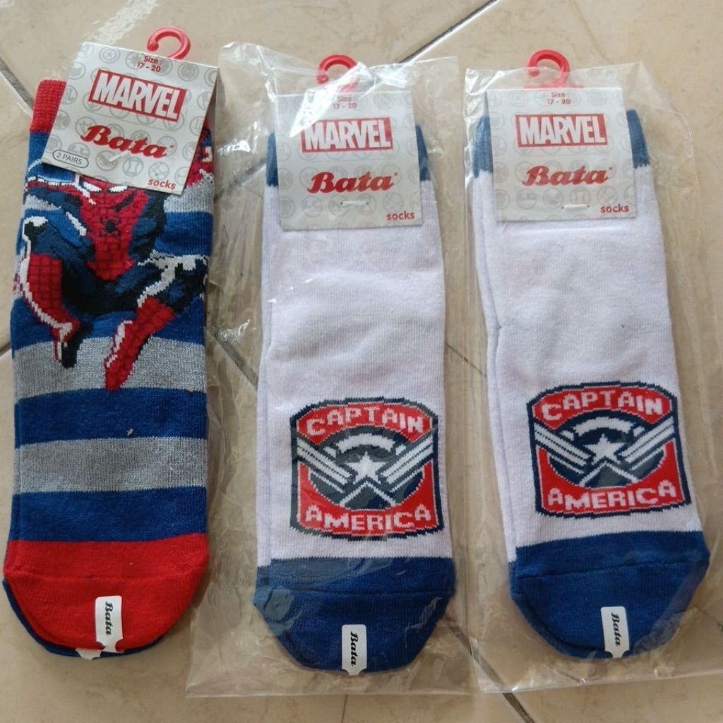 BATA Koas Kaki Anak Cowok/Kaos Kaki Anak TK