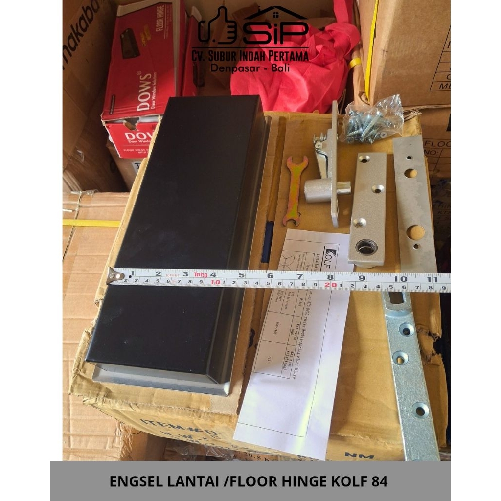 ENGSEL LANTAI/FLOOR HINGE KOLF 84/Engsel Untuk Pintu Kaca