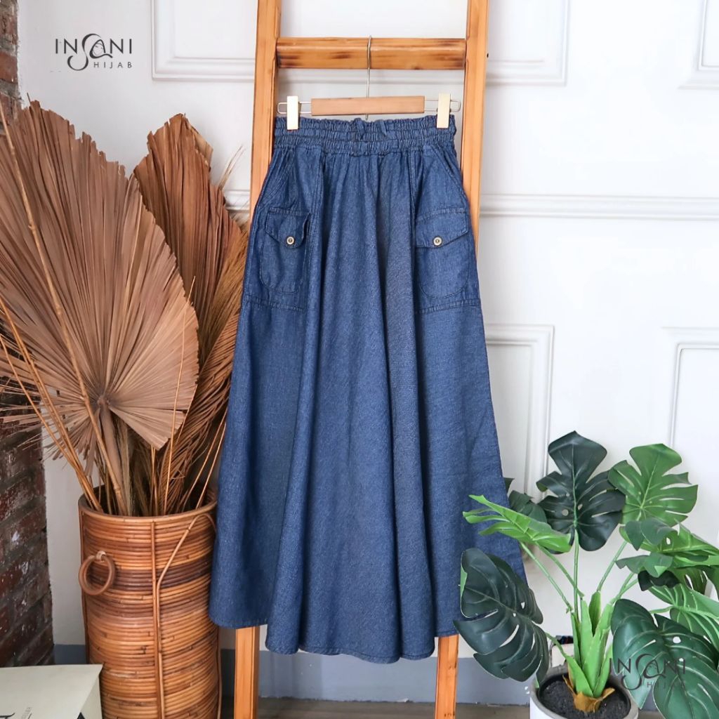 ROK JEANS KARET