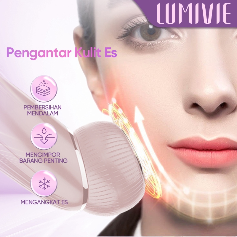 LUMIVIE Alat Kecantikan RF Multifungsi Untuk Anti-Aging & Peremajaan Kulit Alat RF Pengencang Wajah