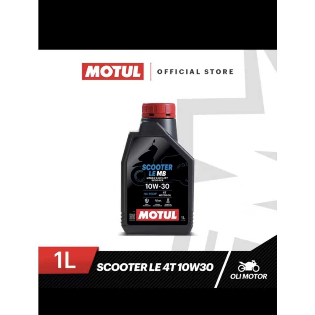 MOTUL SCOOTER LE MB 4T 10W-30 - Oli Motor / 1 LITER