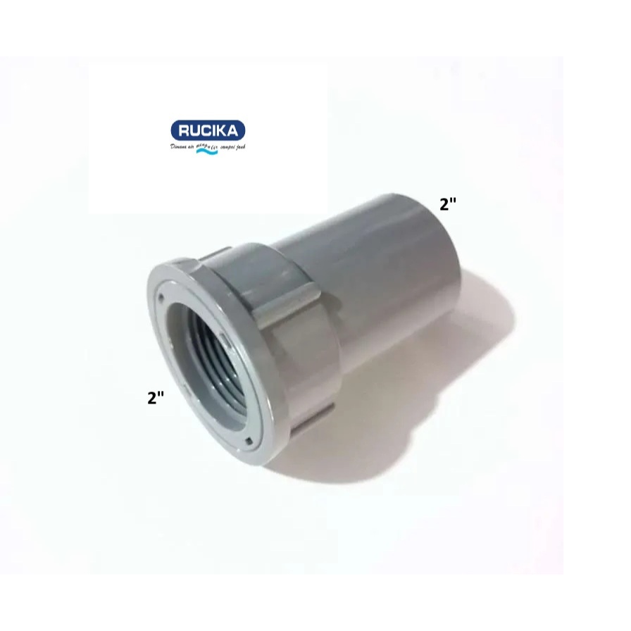 Sok Drat Dalam 2 Inch PVC RUCIKA