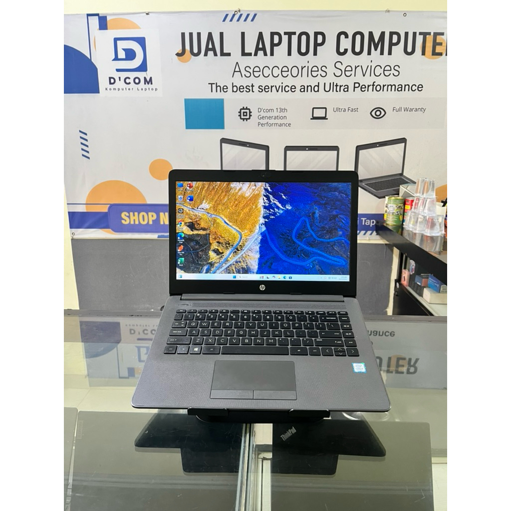 Hp 240 G7 Intel Core i5 8250U, RAM 8 GB, SSD 256 GB, VGA Intel UHD Graphics