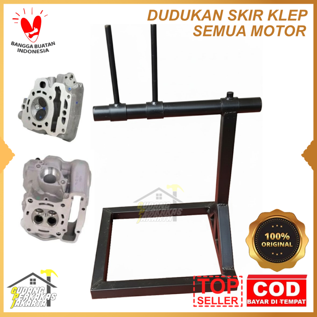 Dudukan skir klep Stand skir klep universal semua motor