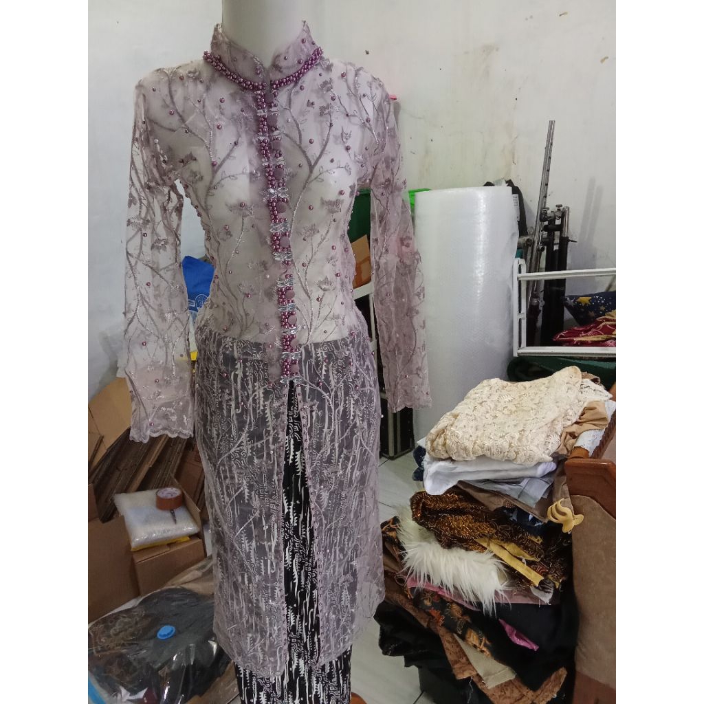 2PCS KEBAYA IBU HAJAT TARO
