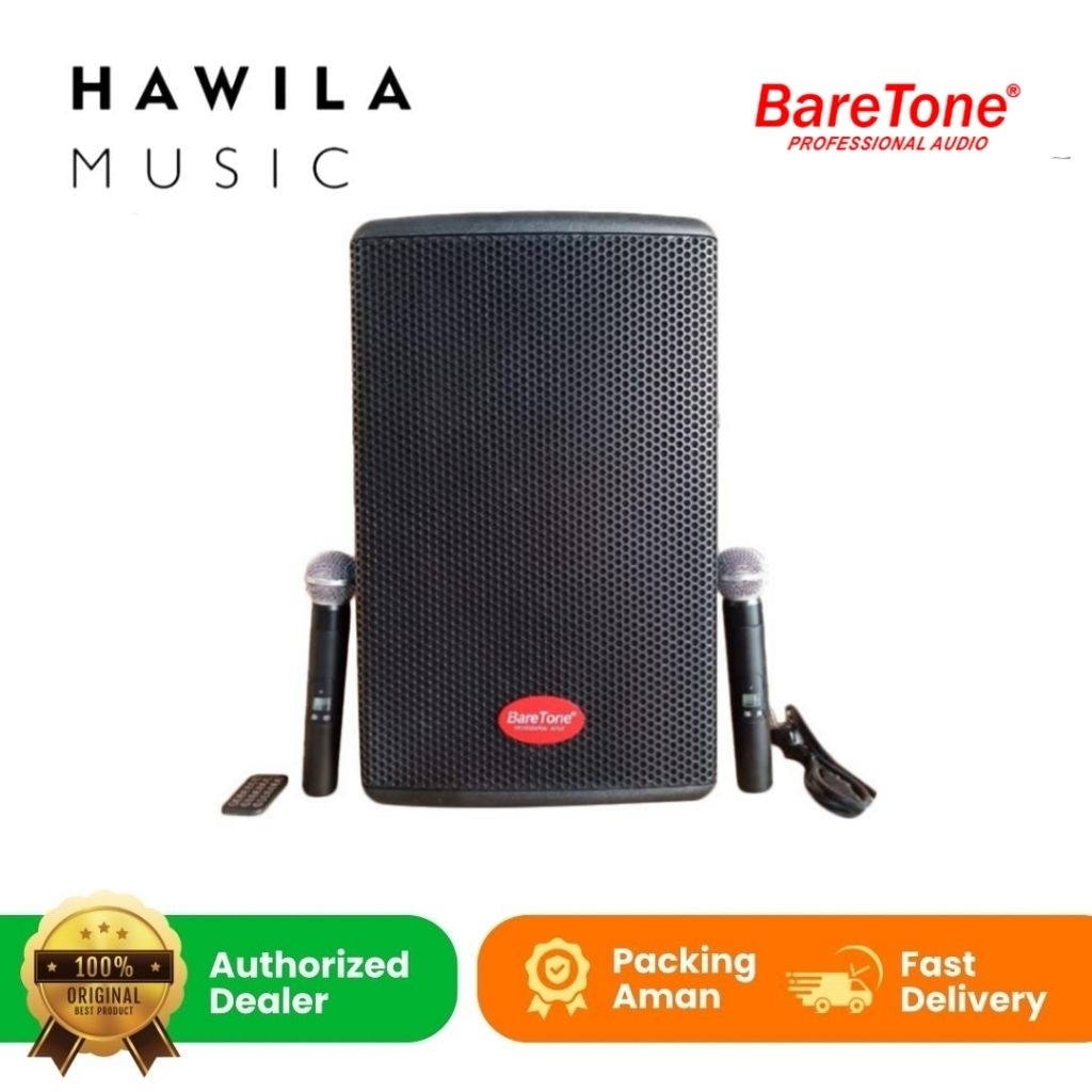 Speaker Portable Baretone MAX 10HE MAX10HE 10" Speaker Baretone