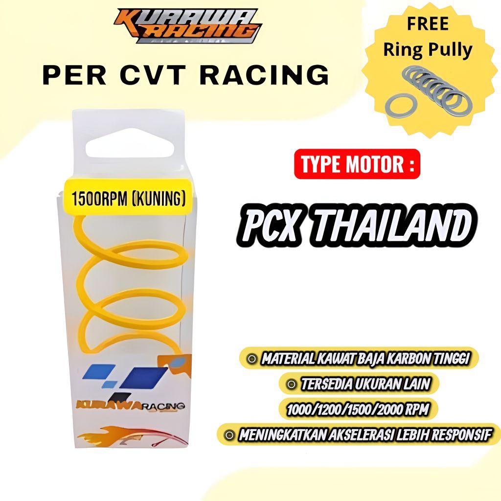 PER CVT 1500 RPM PCX THAILAND KURAWA RACING