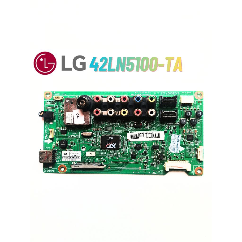 MB TV LG 42LN5100/MAINBOARD TV LED LG 42LN5100-TA