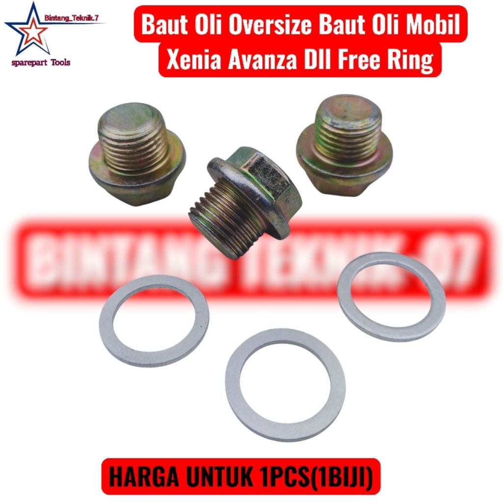 Baut Oli Oversize Baut Oli Mobil Xenia Avanza Dll Free Ring