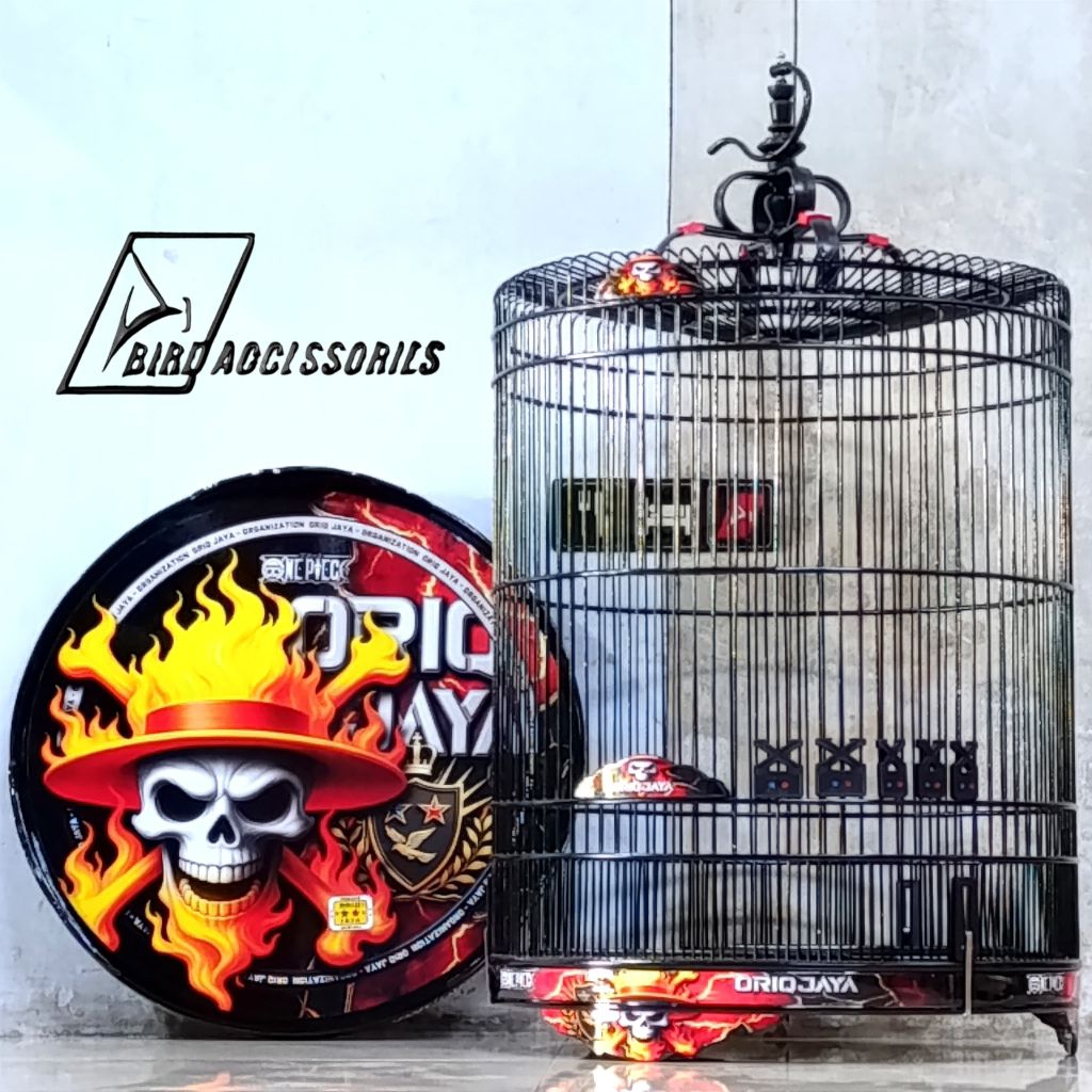 sangkar murai batu ORIQ JAYA  decal bambu