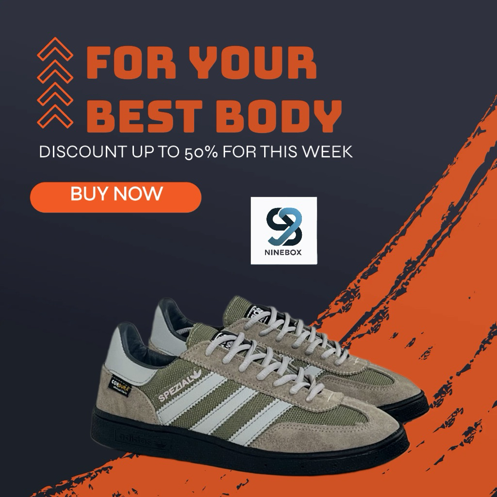 Sepatu Sneakers Spezial Classic 100% BNIB Vietnam Quality