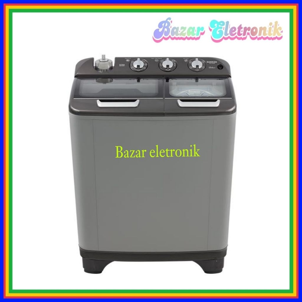 MESIN CUCI SANKEN TW 1127GSL / MESIN CUCI SANKEN 2 TABUNG 11KG / SANKEN TW 1127 GSL