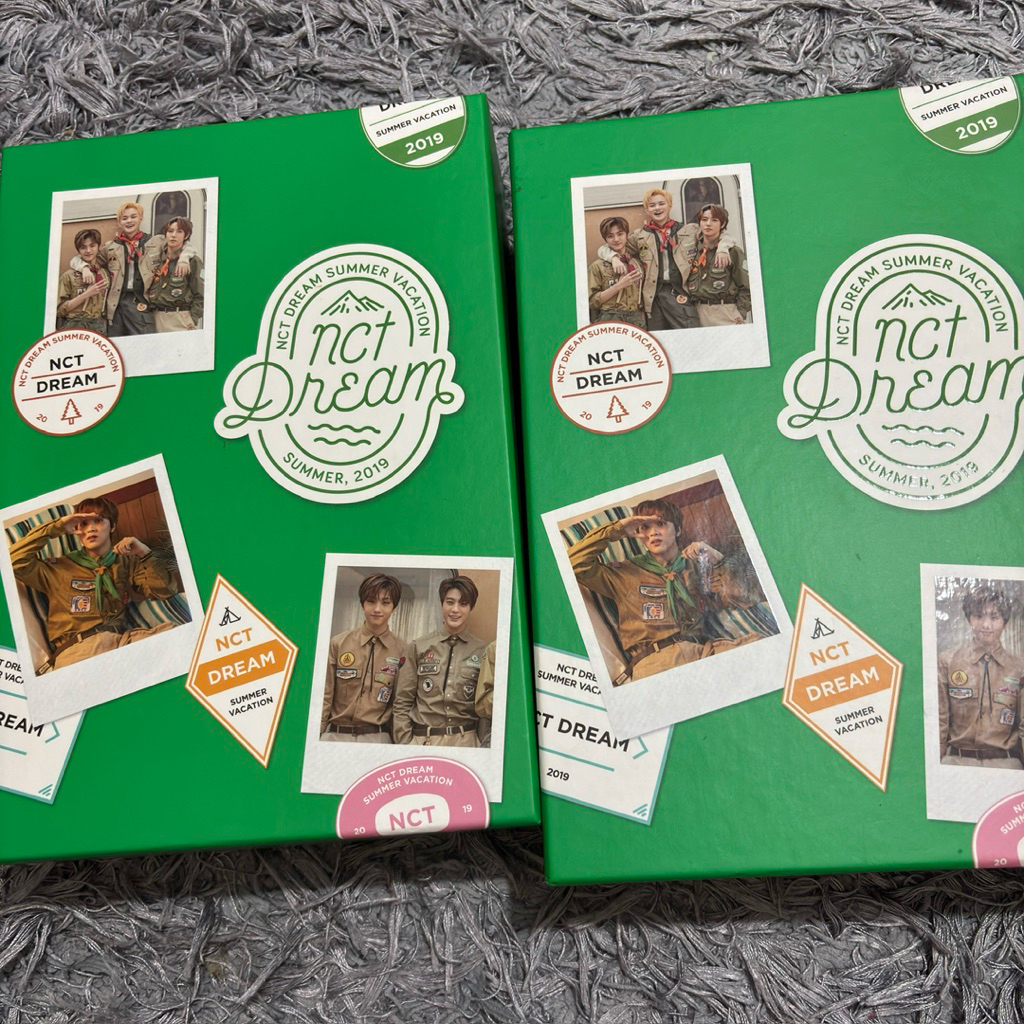 Summer Package NCT Dream - Box Only - Note - Vacation - Sticker - Polaroid - Jeno Mark Jaemin Chenle