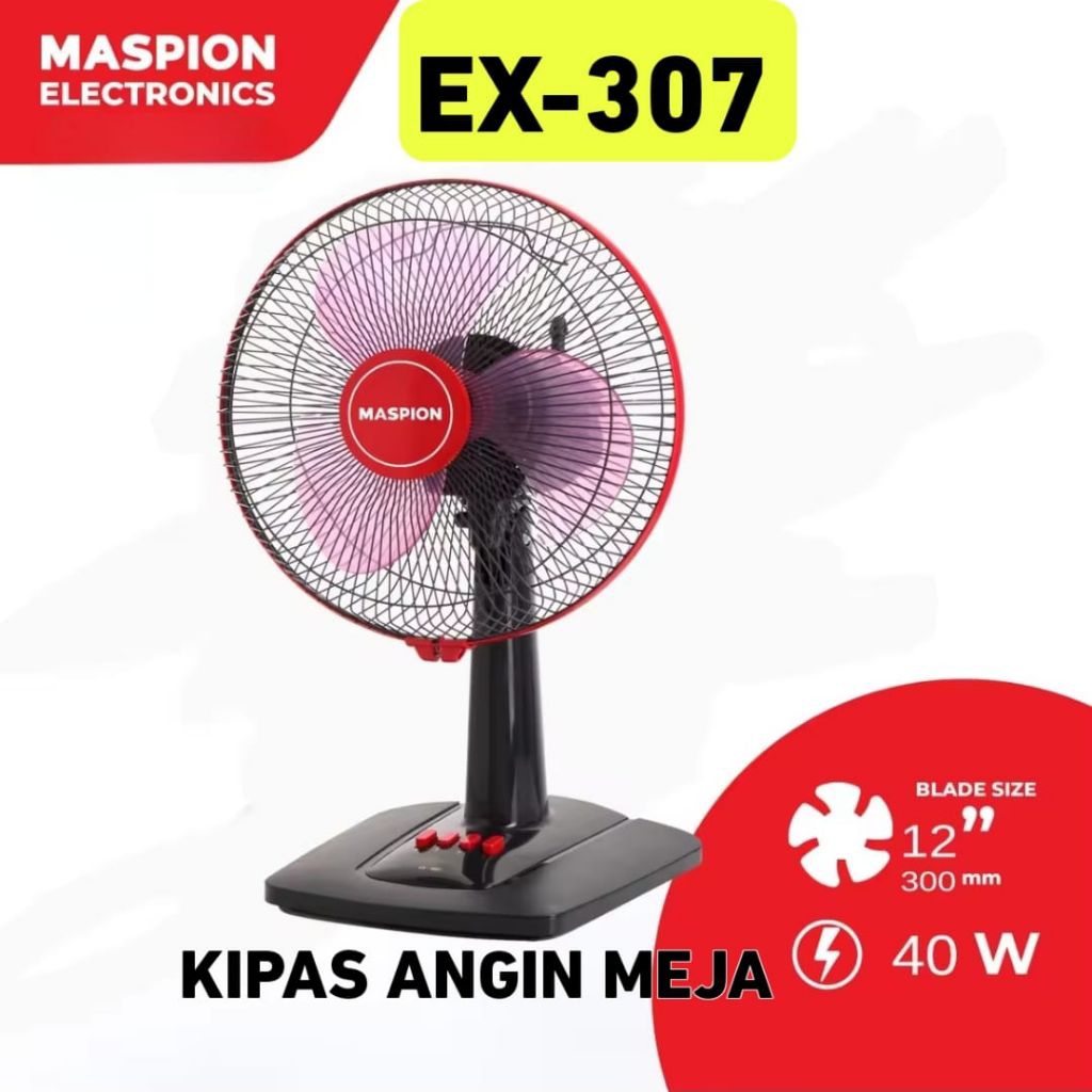 Maspion EX307 kipas angin duduk kipas angin meja 12in Kipas MASPION