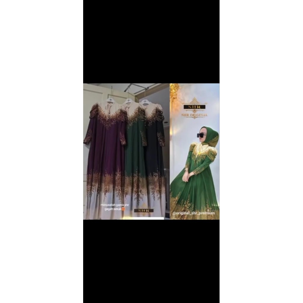 GAMIS SHR ORI DRESS IMPOR CERUTY EDITION