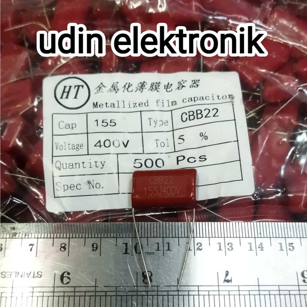 MILAR 155J 400V MYLAR 155 400V 1.5UF