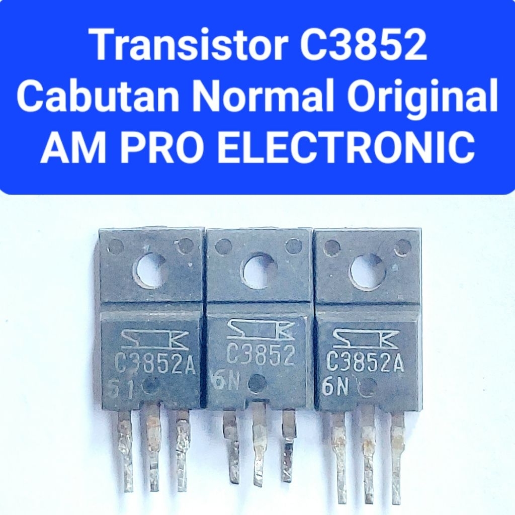 TRANSISTOR C3852 TR C3852 CABUTAN ORI