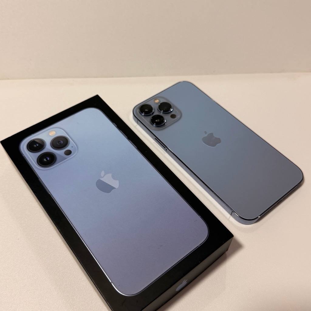 [SECOND] Iphone 13 Pro Max 256gb Sierra Blue Garansi Inter