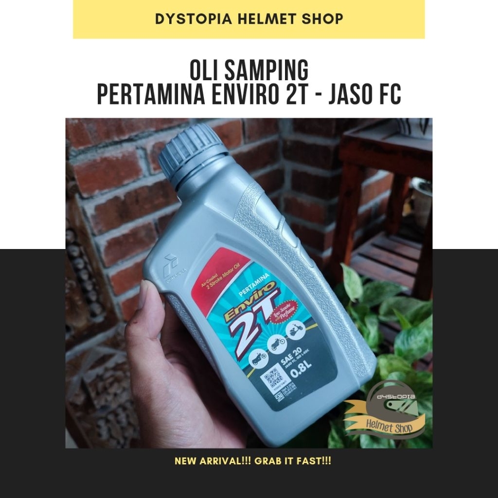 Oli Samping Enviro 2T Pertamina JASO FC Oli Motor 2Tak 2Stroke