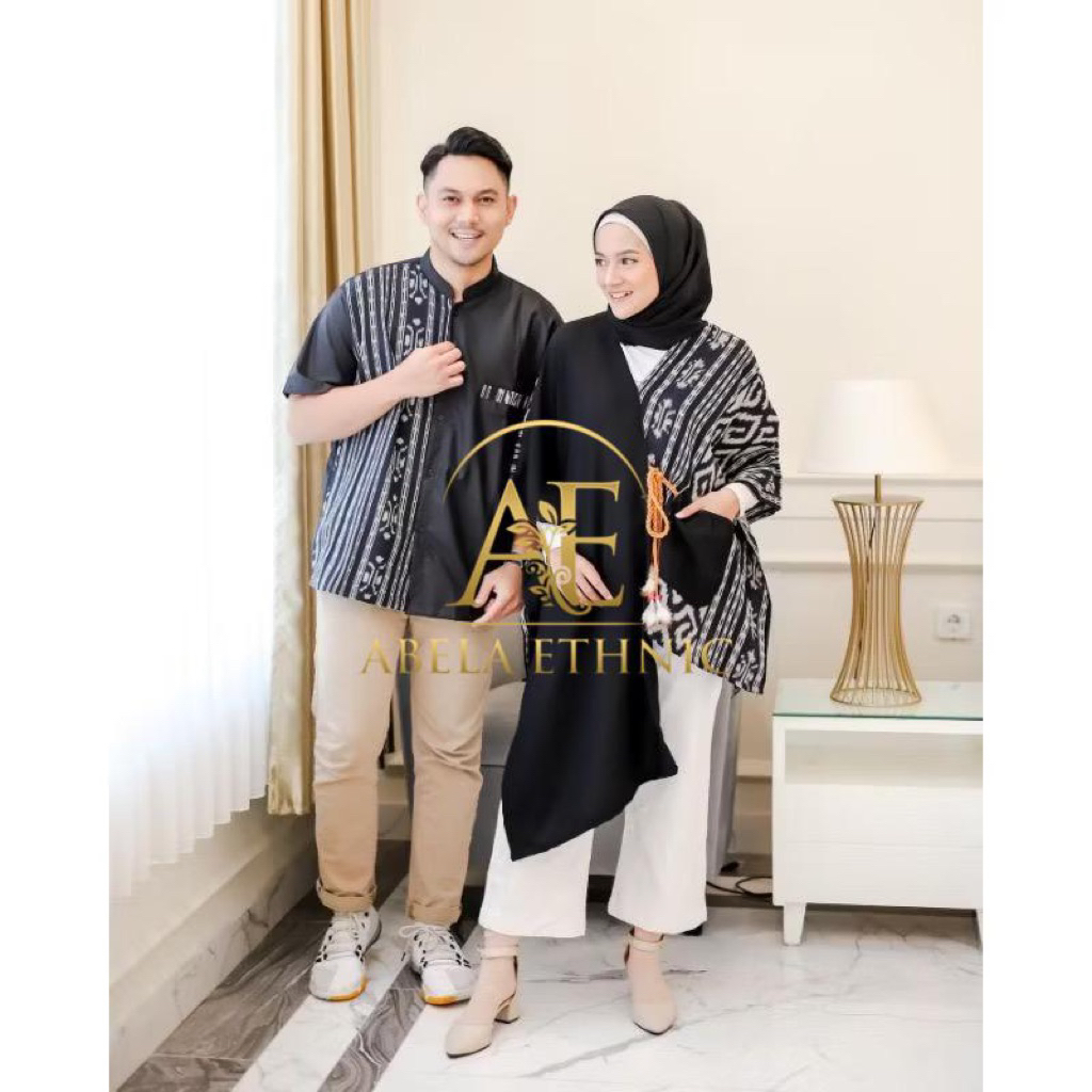 Baju tenun Couple - Baju tenun - baju etnik - couple - couple tenun - set tenun - baju tenun troso -