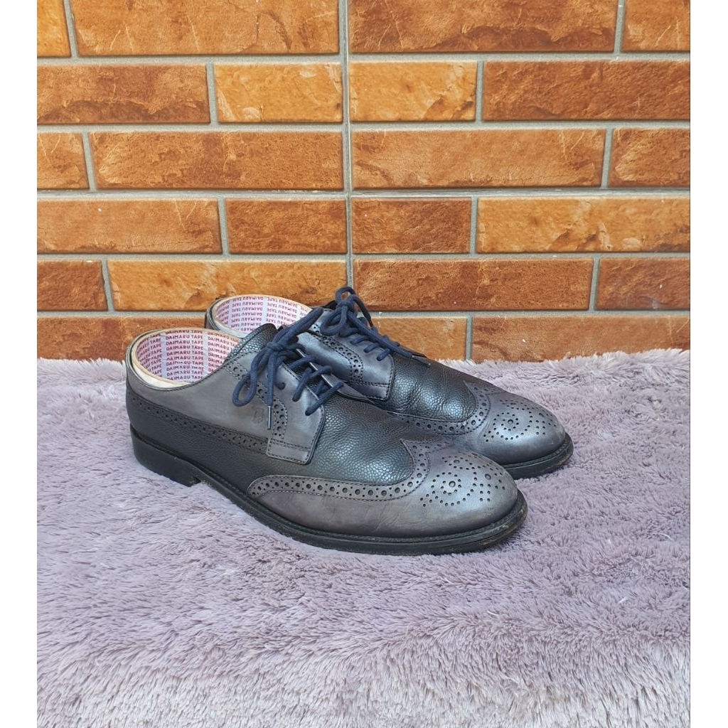 Sepatu Casual Kulit Vintage TODs Italia Size 43.5