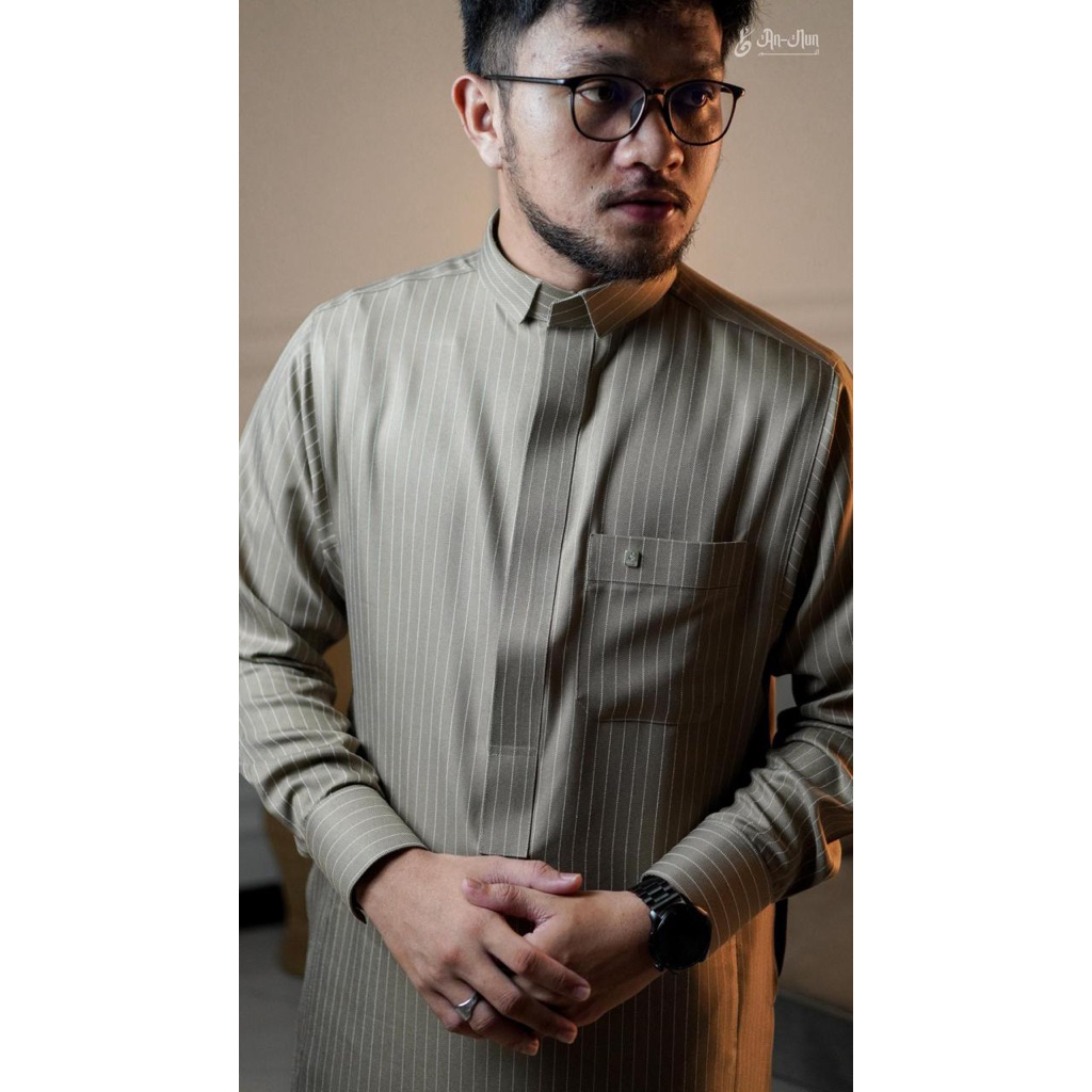 GAMIS PRIA TERBARU BRAND ANNUN MOTIF SALUR