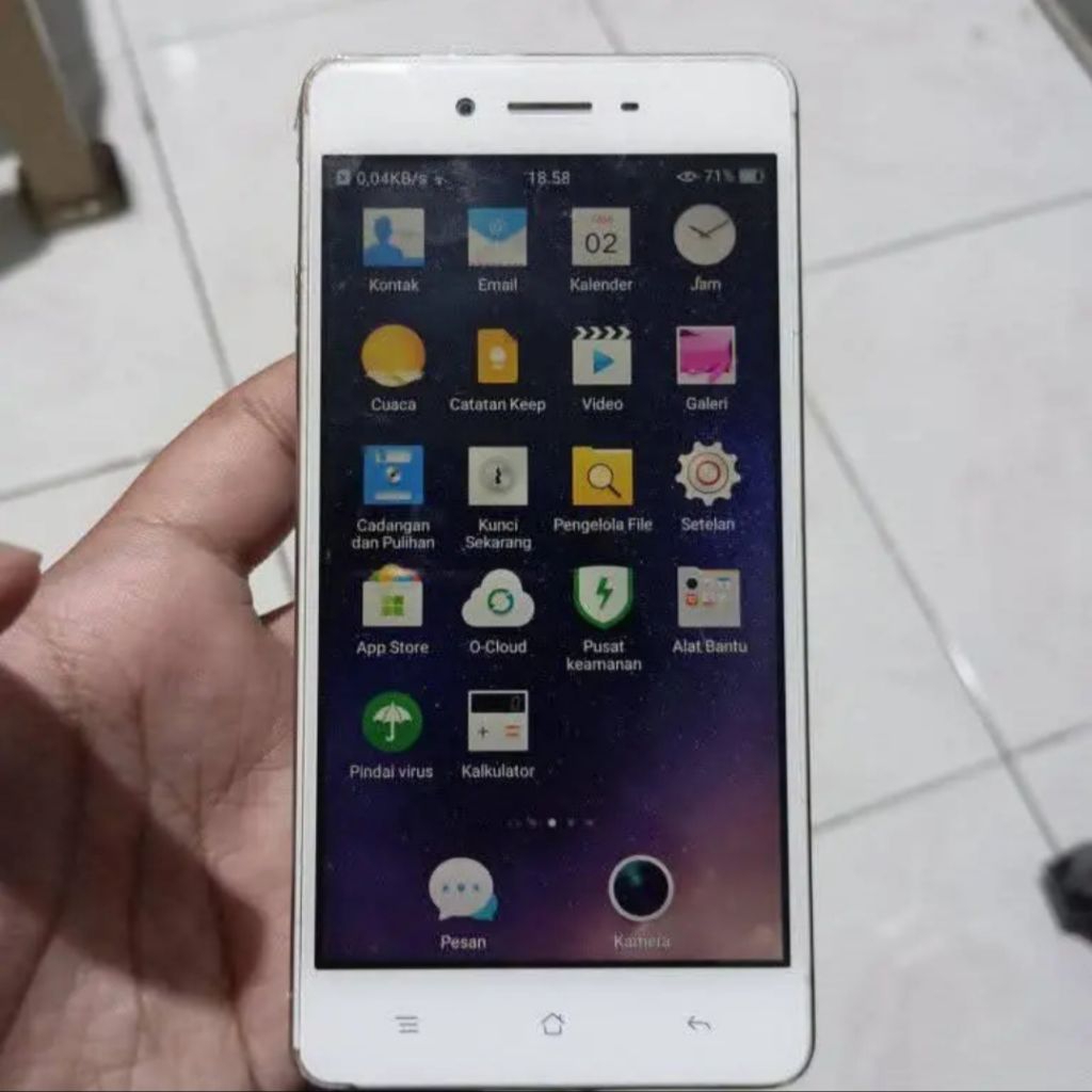 Hp Oppo f5 Ram 3gb / 16gb