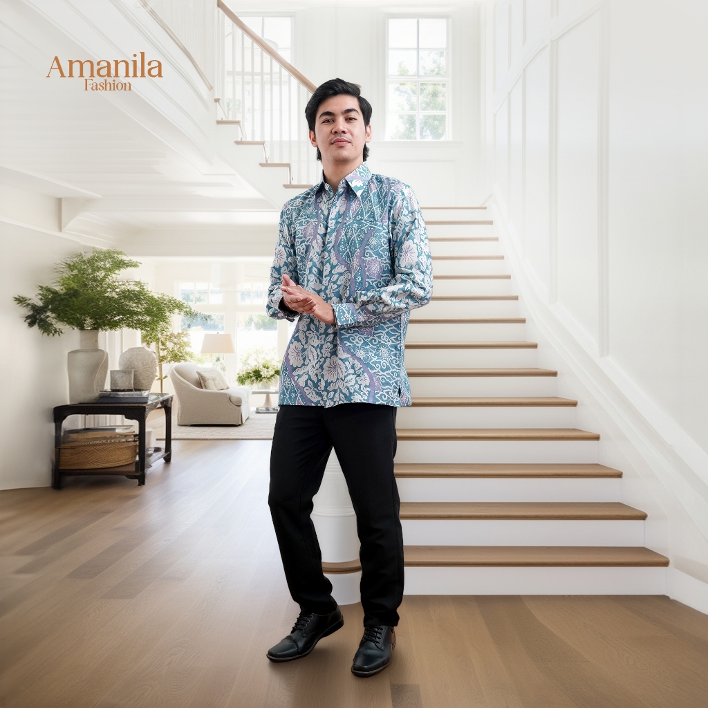 SET DOBBY SUTRA COUPLE PASANGAN FULL TRIKOT GAMIS BATIK MEWAH ELEGANT SET BATIK VISCOSE SUTRA STELAN