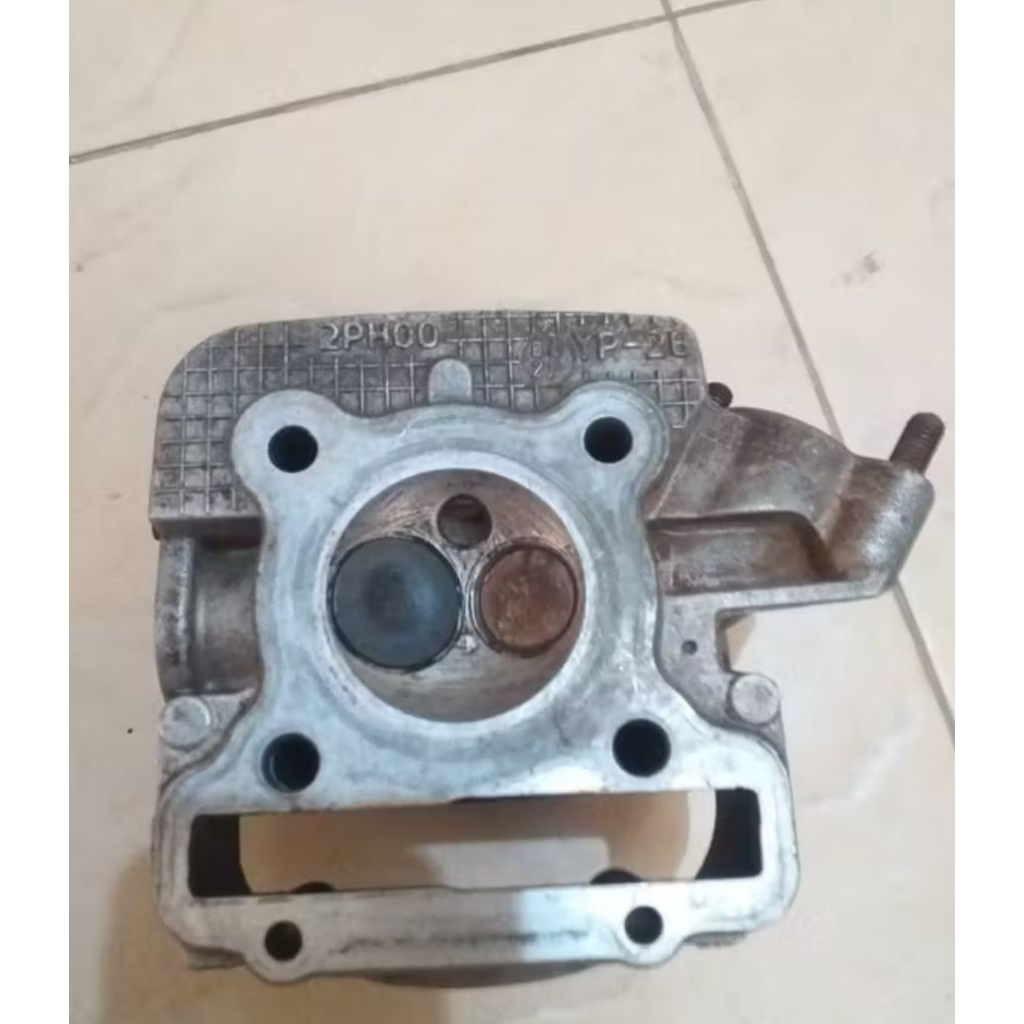 Blok Cyilnder Cilinder Head Kosongan Soul GT 125 Mio m3 Mio 125 Fino 125 2PH Original Second Copotan