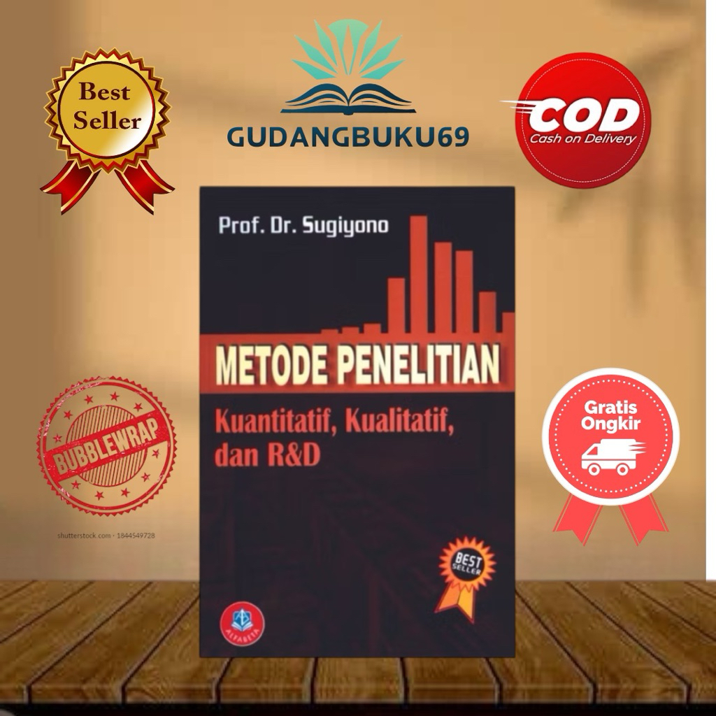 Buku Metode Penelitian Kuantitatif, Kualitatif, dan R&D Tahun 2024- Sugiyono