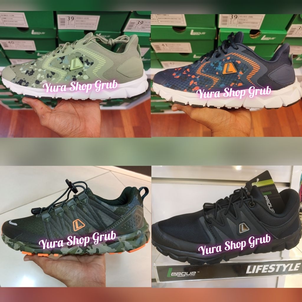 Sepatu League Kumo 1.5 Mage Camo Chi Original Sepatu Olahraga Lari Jogging Senam Pria Wanita Siap Pa