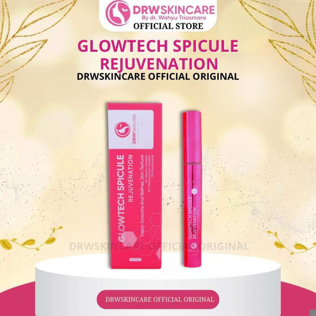 DRW Skincare Glowtech Spicule Rejuvenation Serum Bopeng Scar Roll On